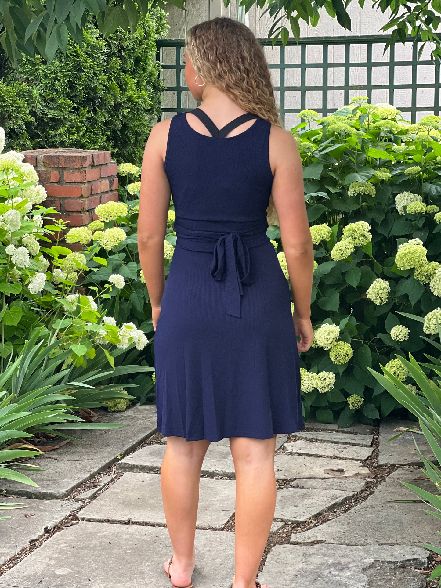 “Navy Coastal” Mini Dress