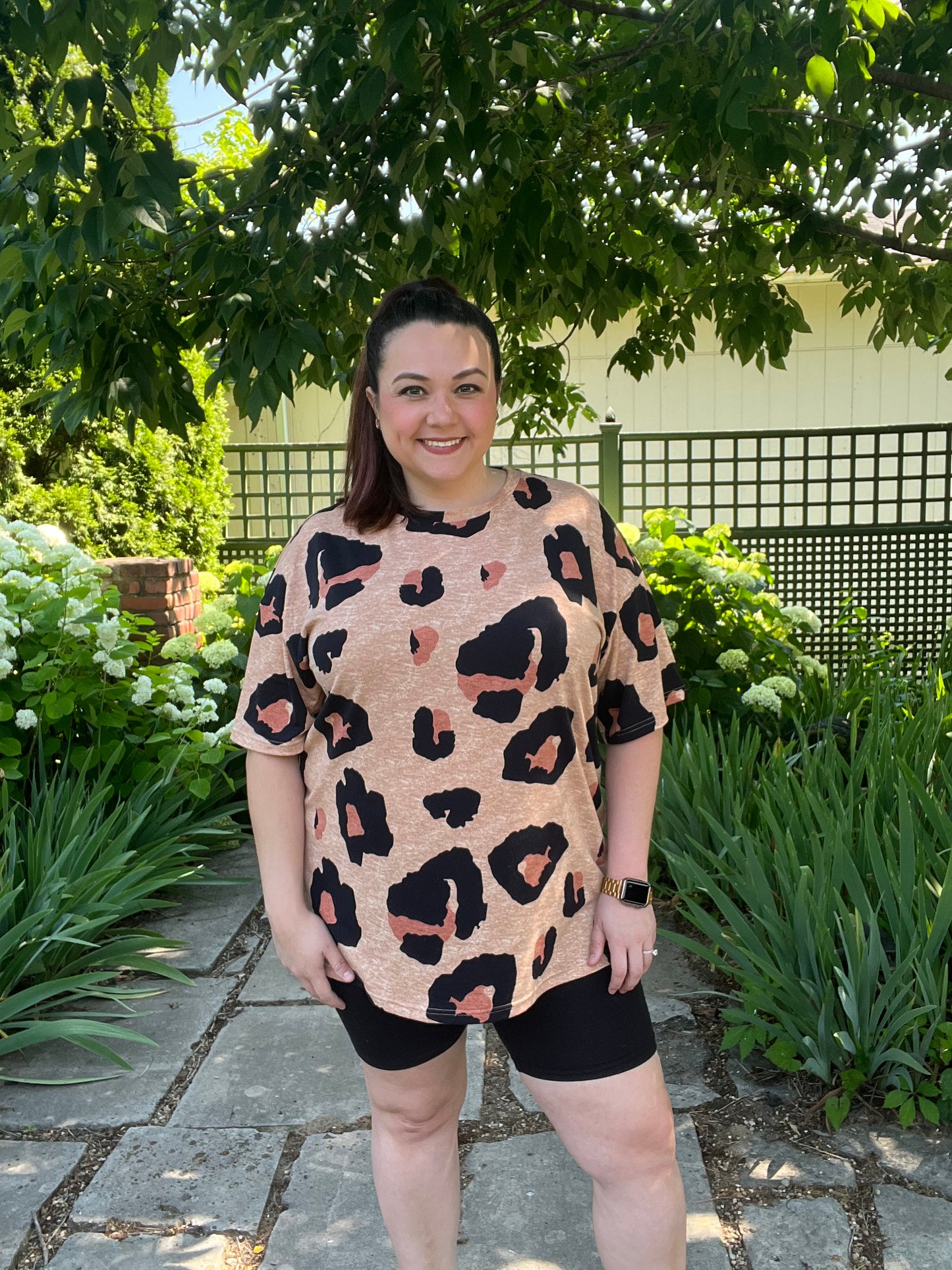 “Leopardess” Boyfriend Tee