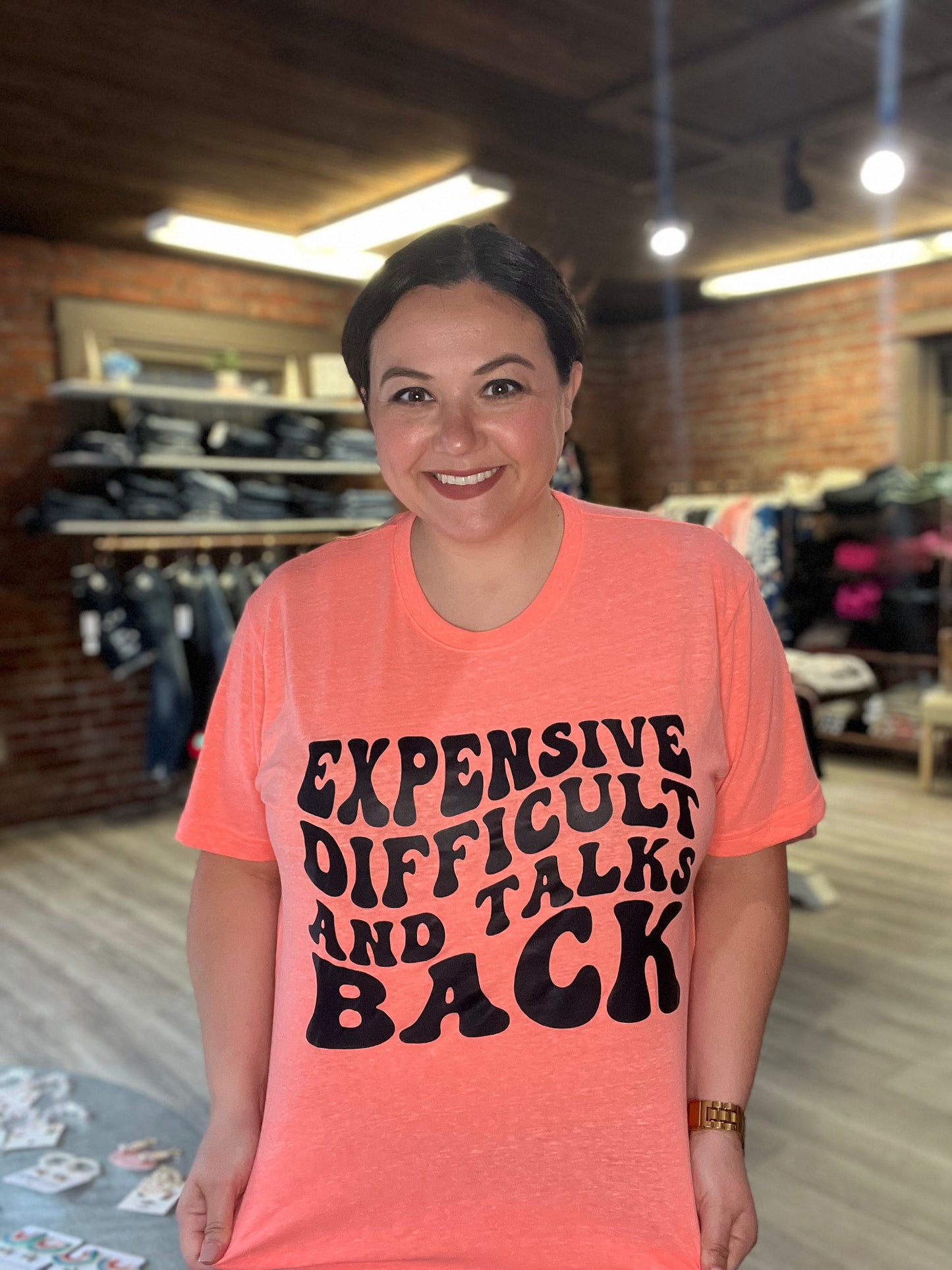 "Expensive and Difficult" Graphic Tee