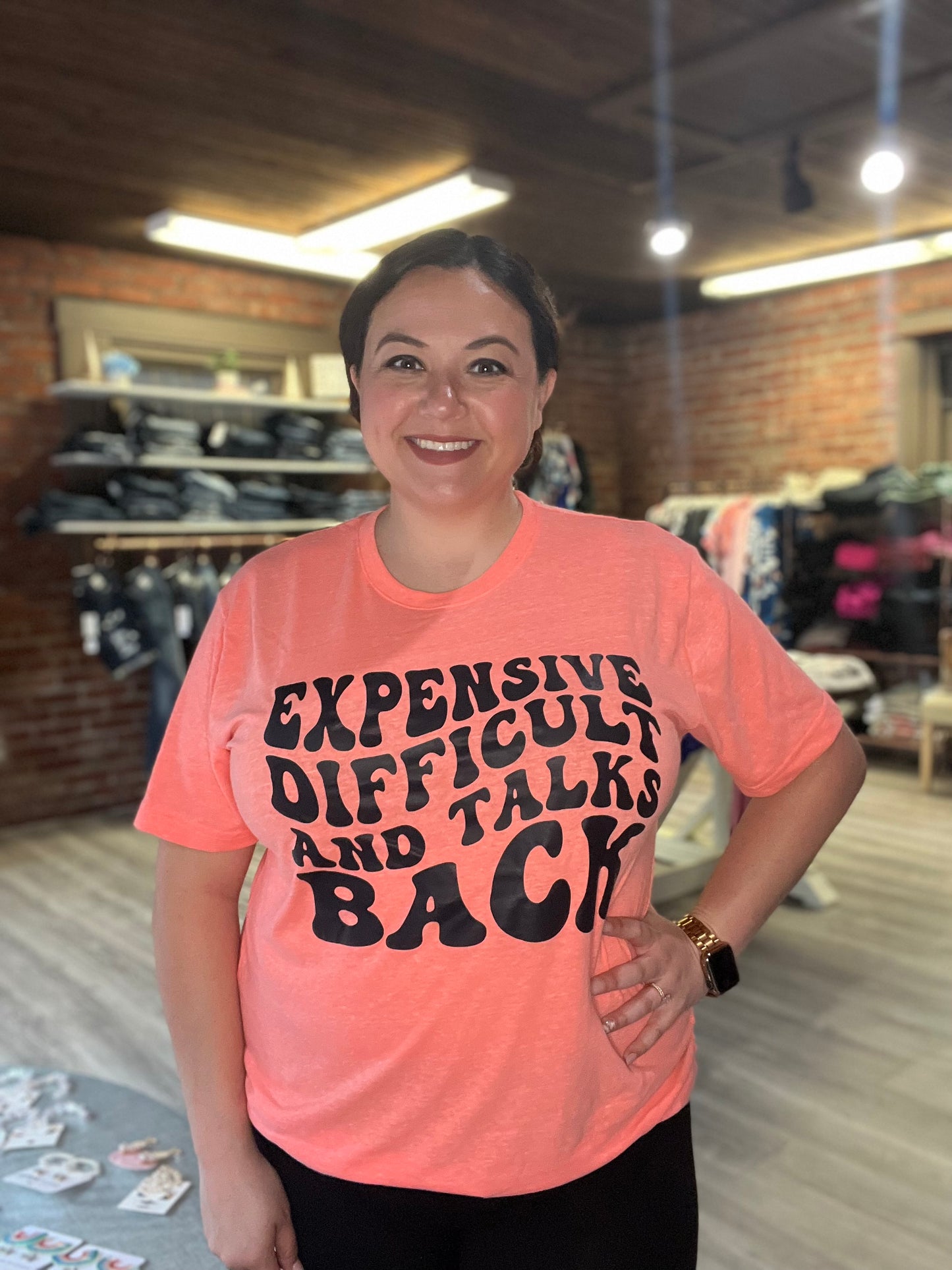 "Expensive and Difficult" Graphic Tee