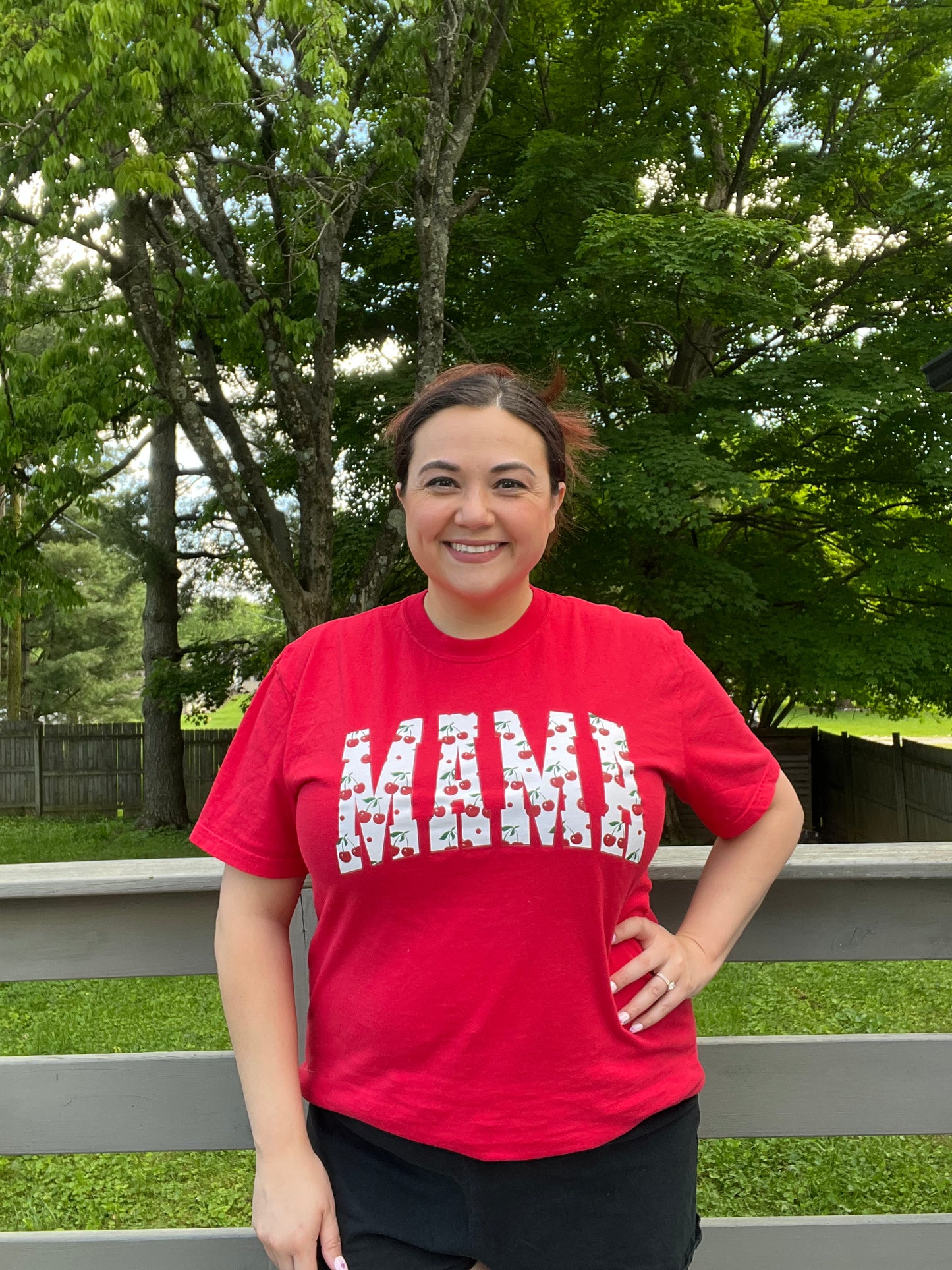 “Mama” Cherry Tee