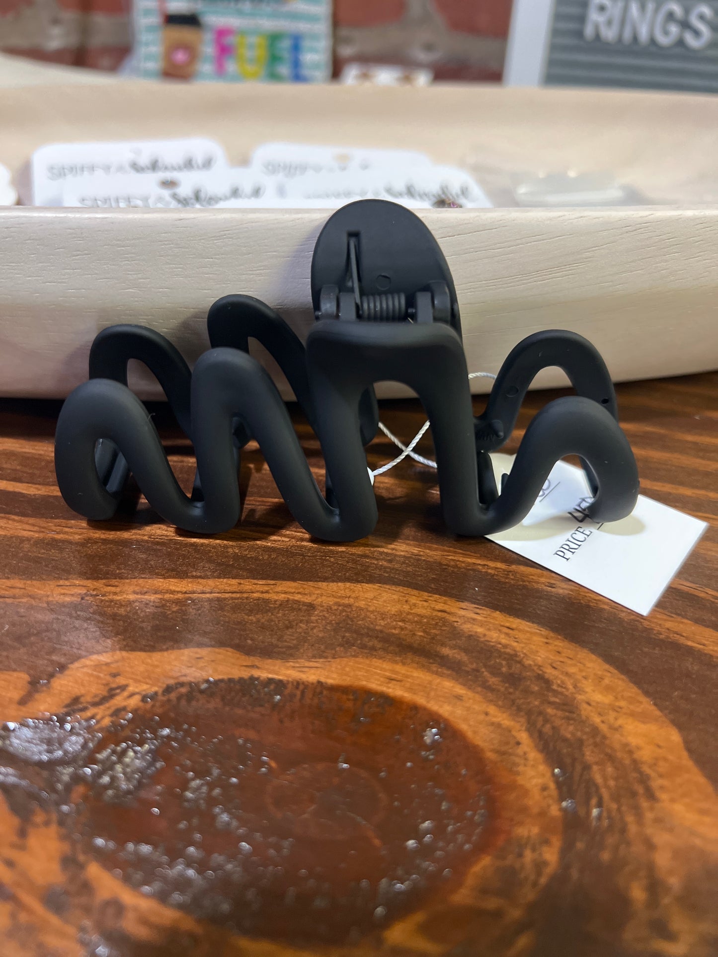 Squiggle Hair Claw Clip