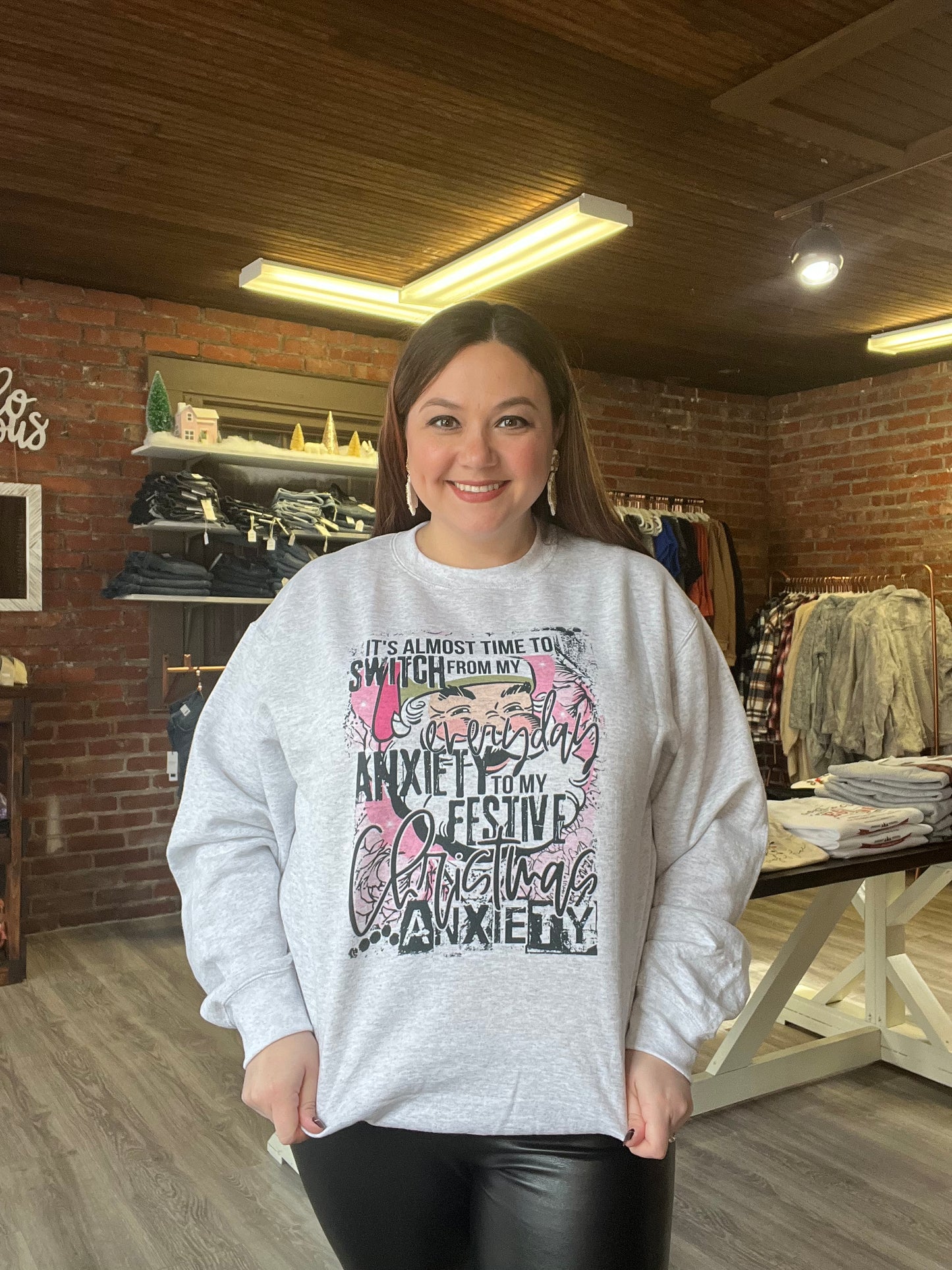 Christmas Anxiety Sweatshirt