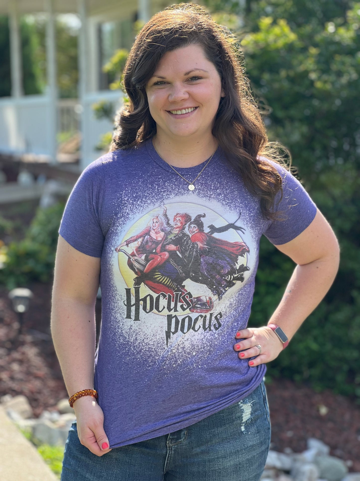 Bleached “Hocus Pocus” Tee