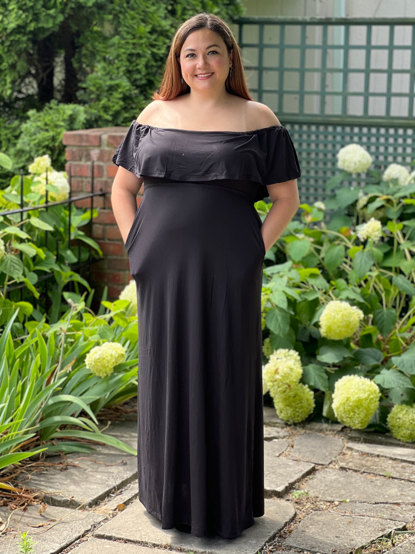 "Simple Posh" Maxi Dress