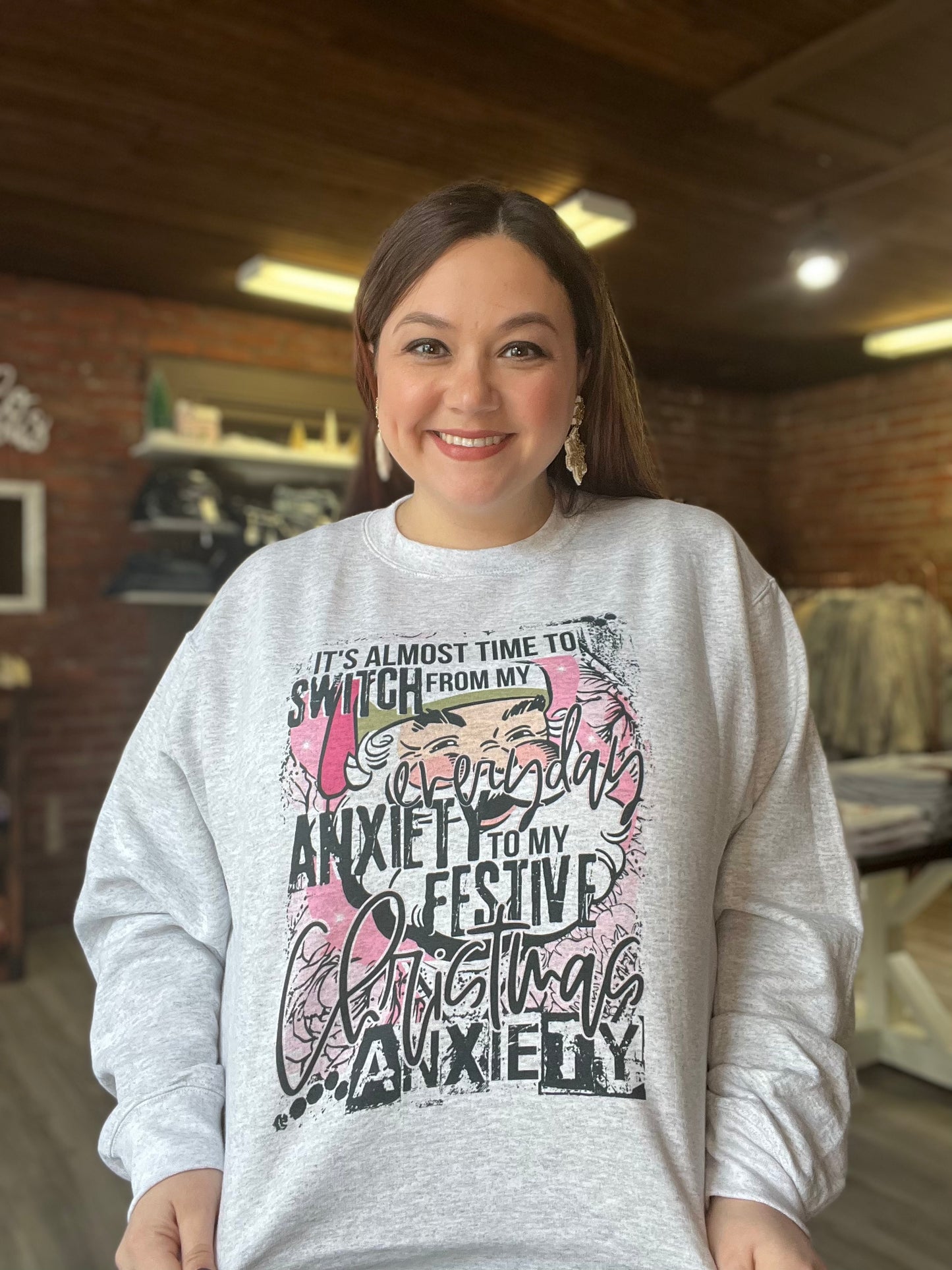 Christmas Anxiety Sweatshirt
