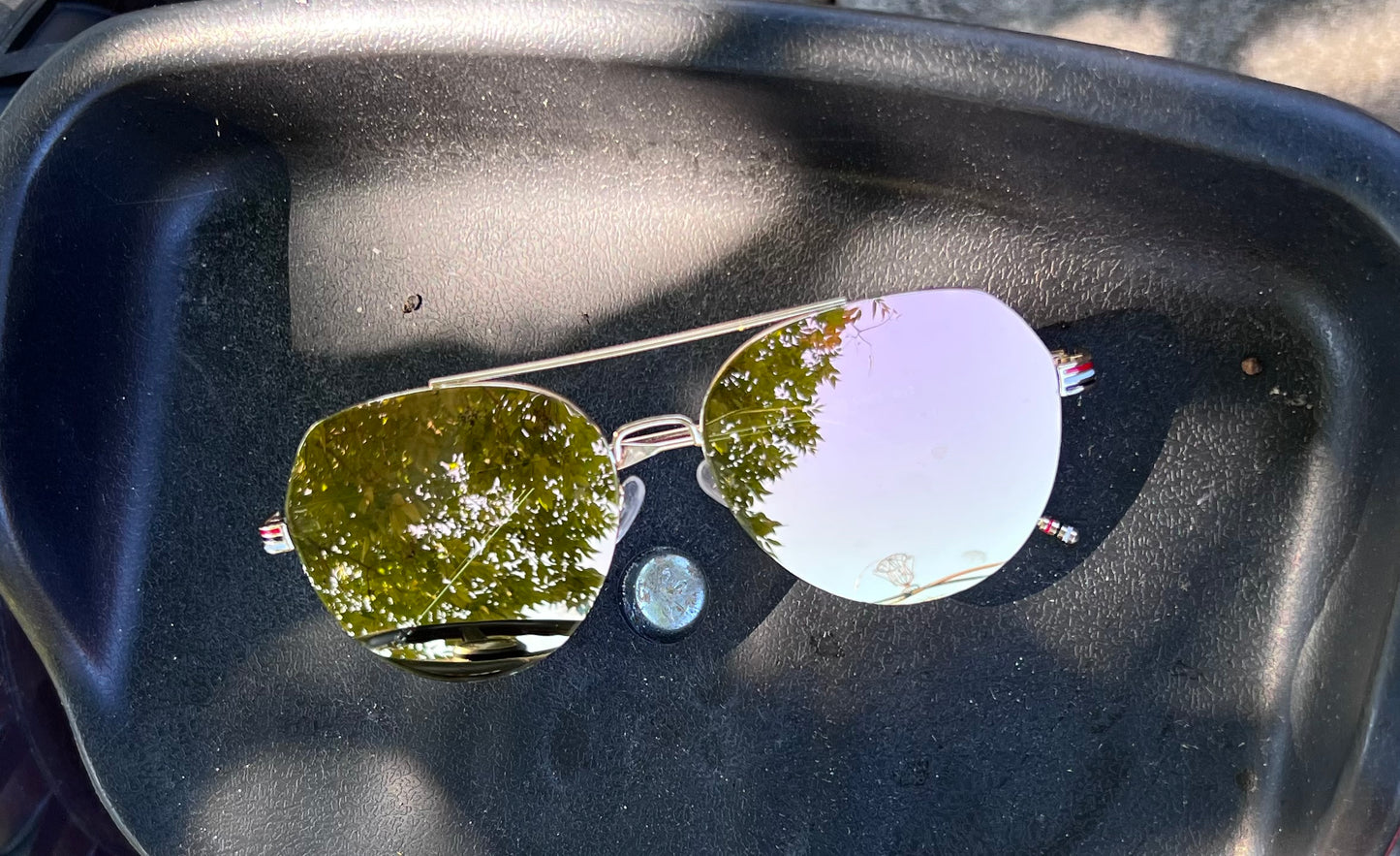 “You’re Golden” Aviator Sunglasses