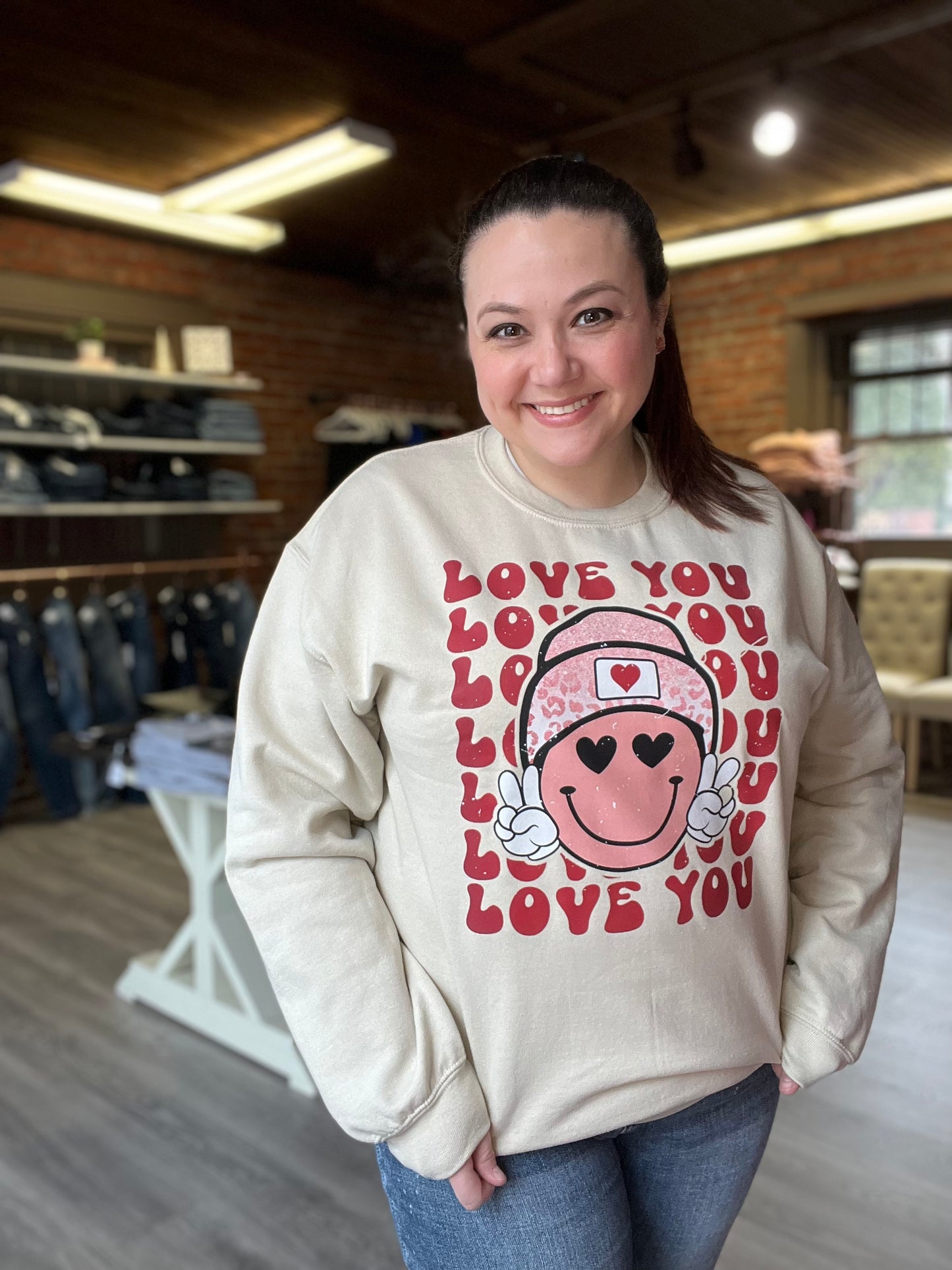 "I Love You" Sweatshirt