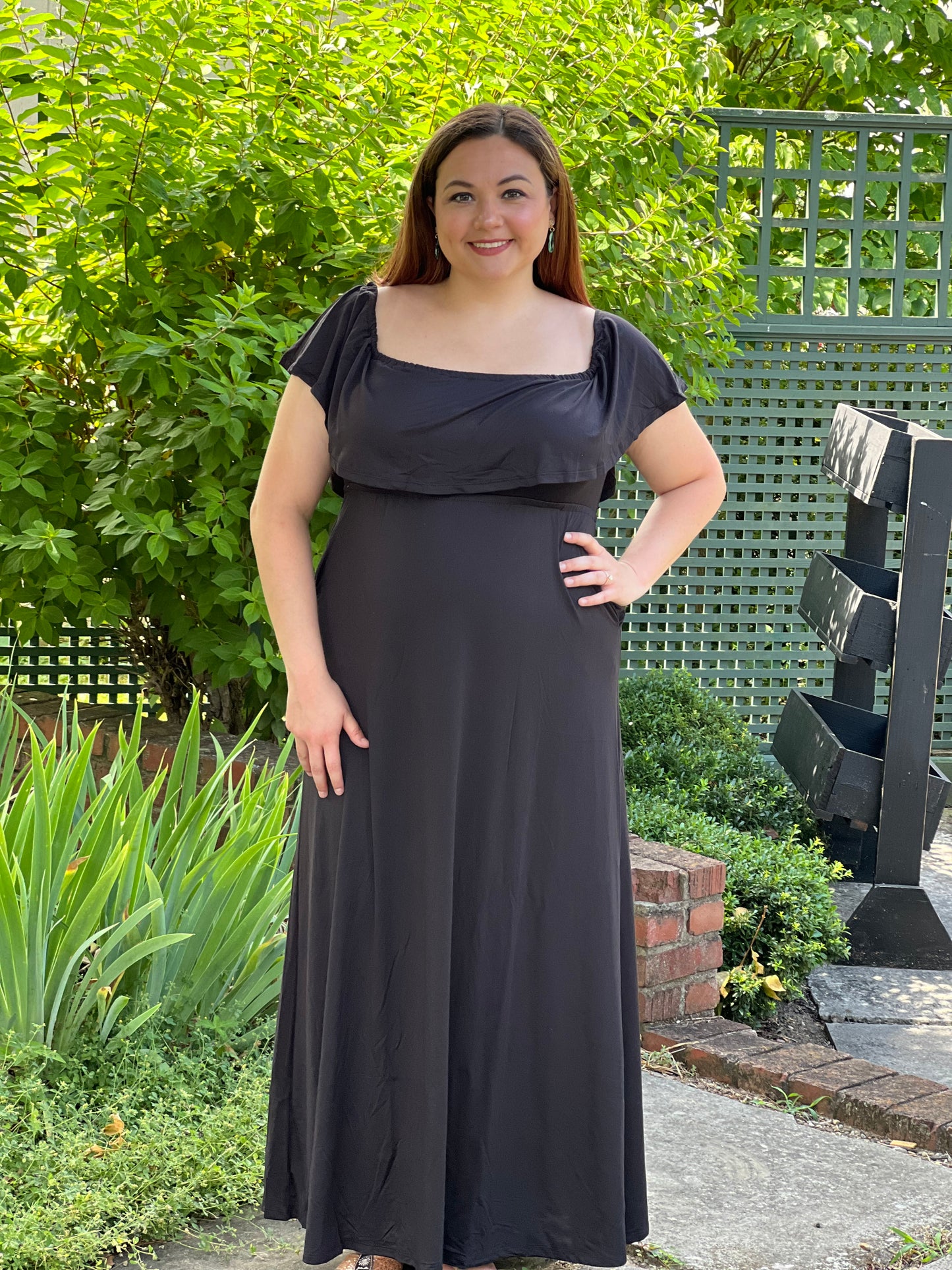"Simple Posh" Maxi Dress