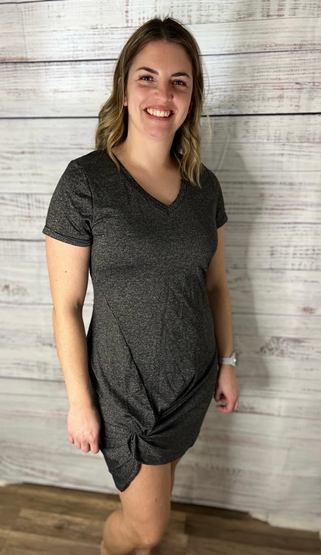 The Triblend Side Knot Dress