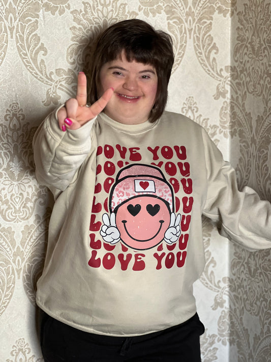 "I Love You" Sweatshirt