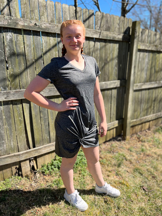 The Triblend Side Knot Dress