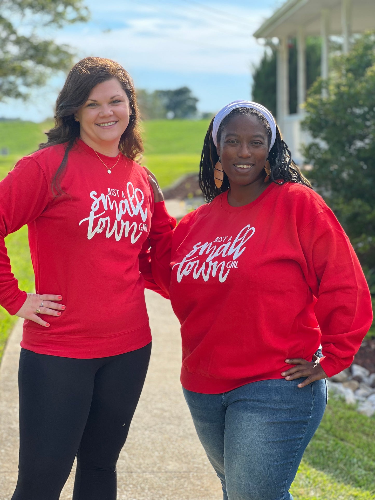 “Just a Small Town Girl” Sweatshirt