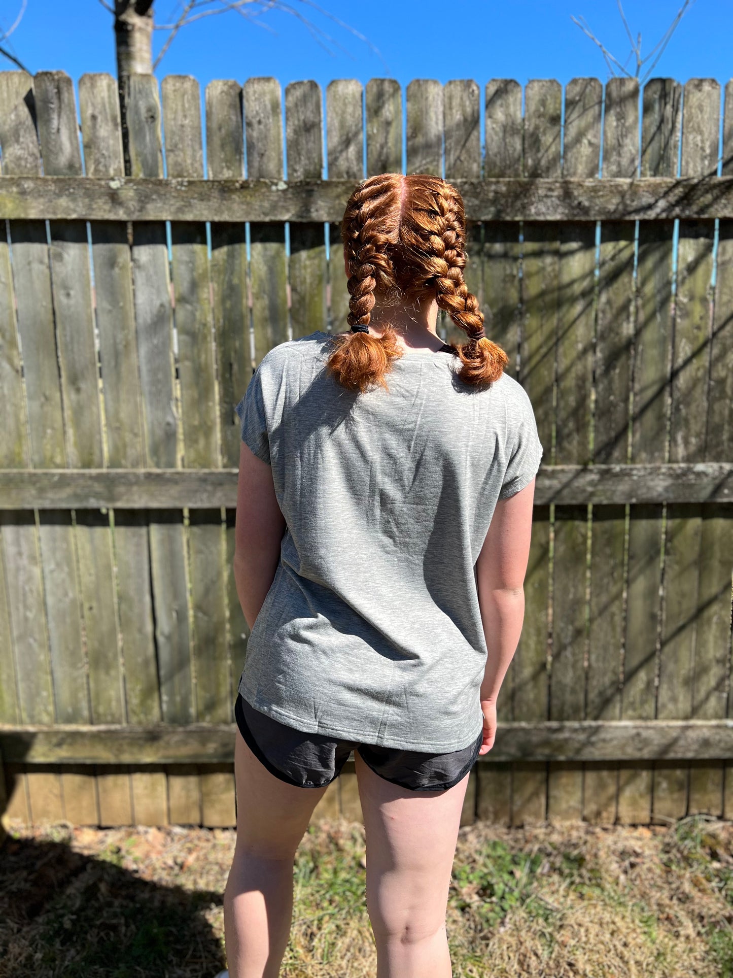 Pocketed Tee with Side Slits