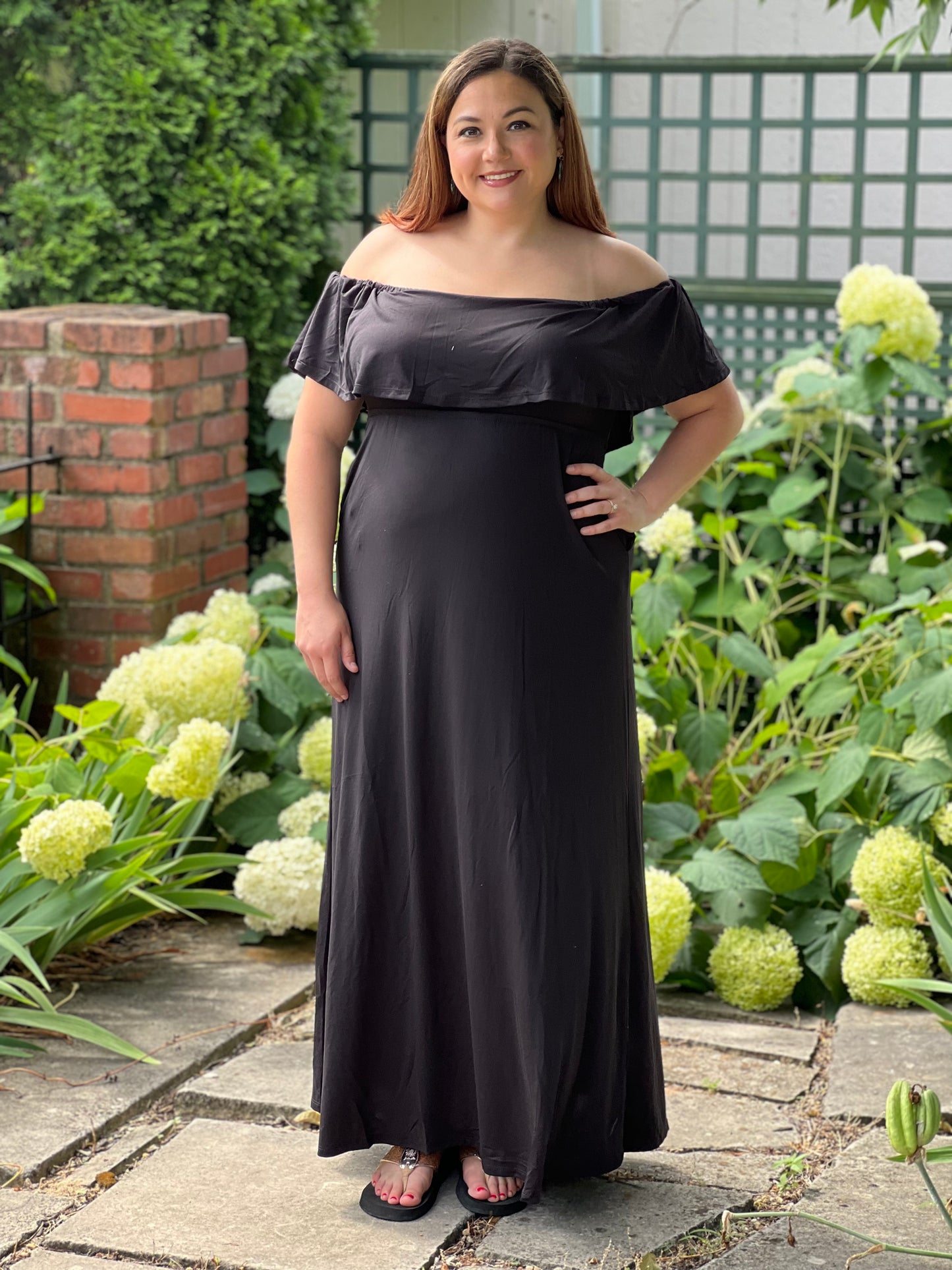 "Simple Posh" Maxi Dress