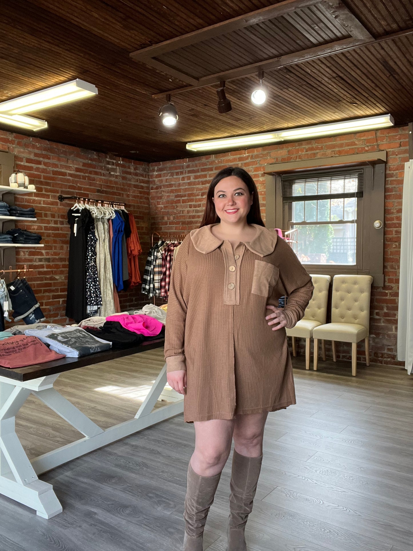 “Gingerbread Girl” Tunic Top
