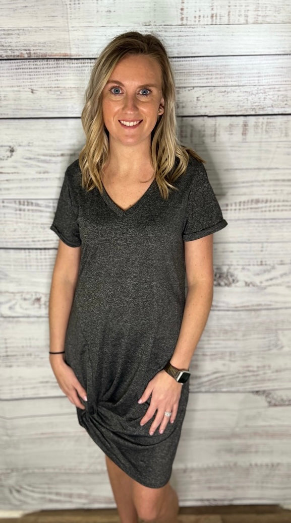 The Triblend Side Knot Dress