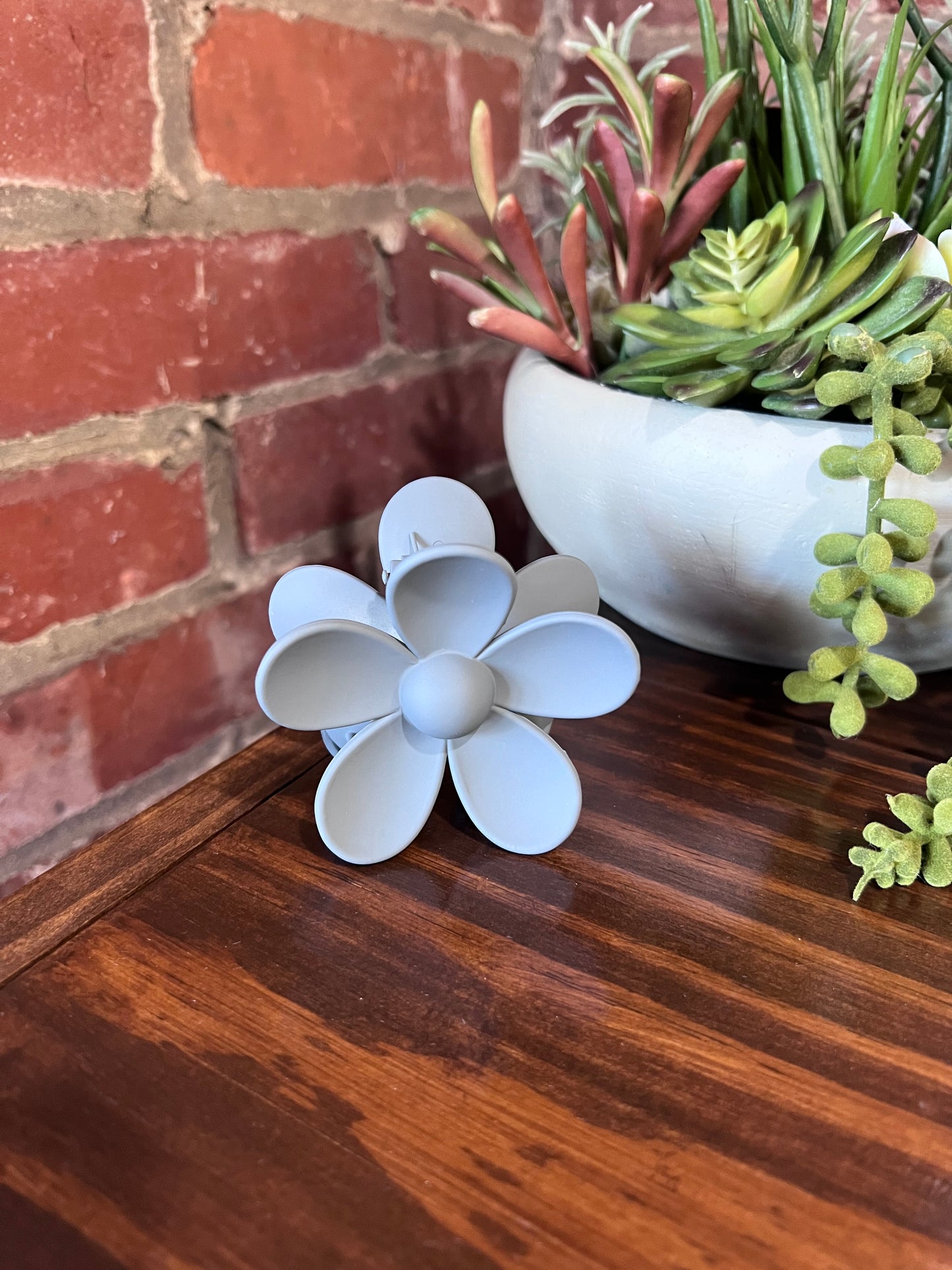 Fall Flower Claw Clips