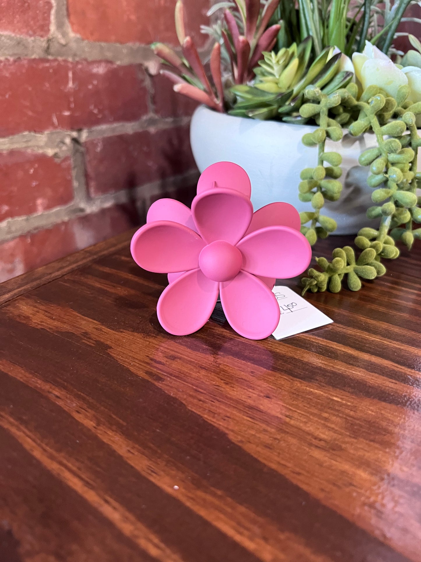 Fall Flower Claw Clips