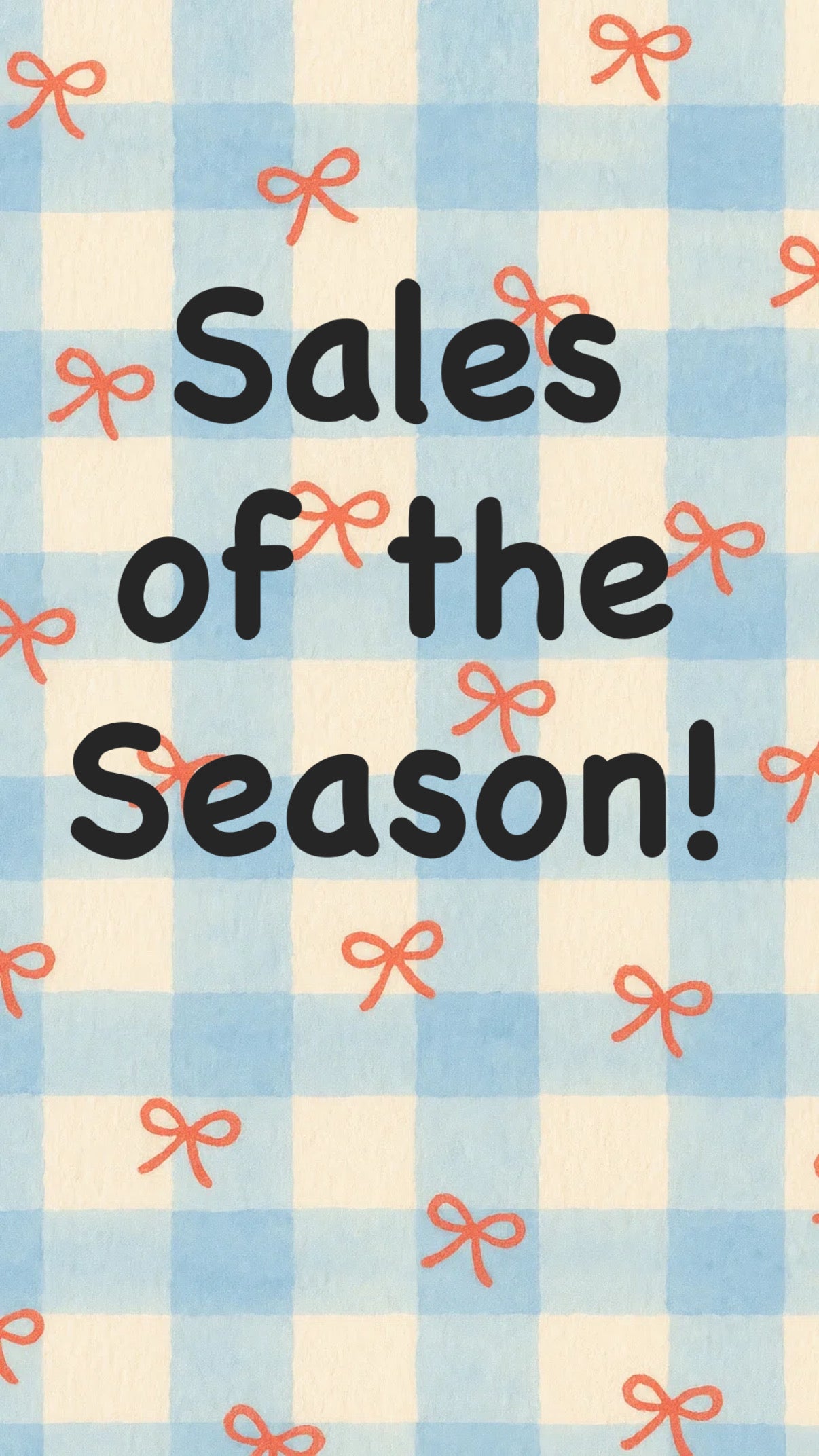 Sales of the Season