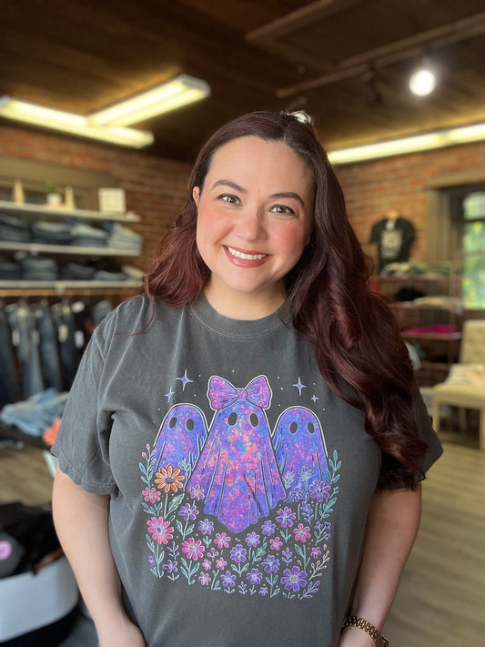 Iridescent Ghost Graphic Tee