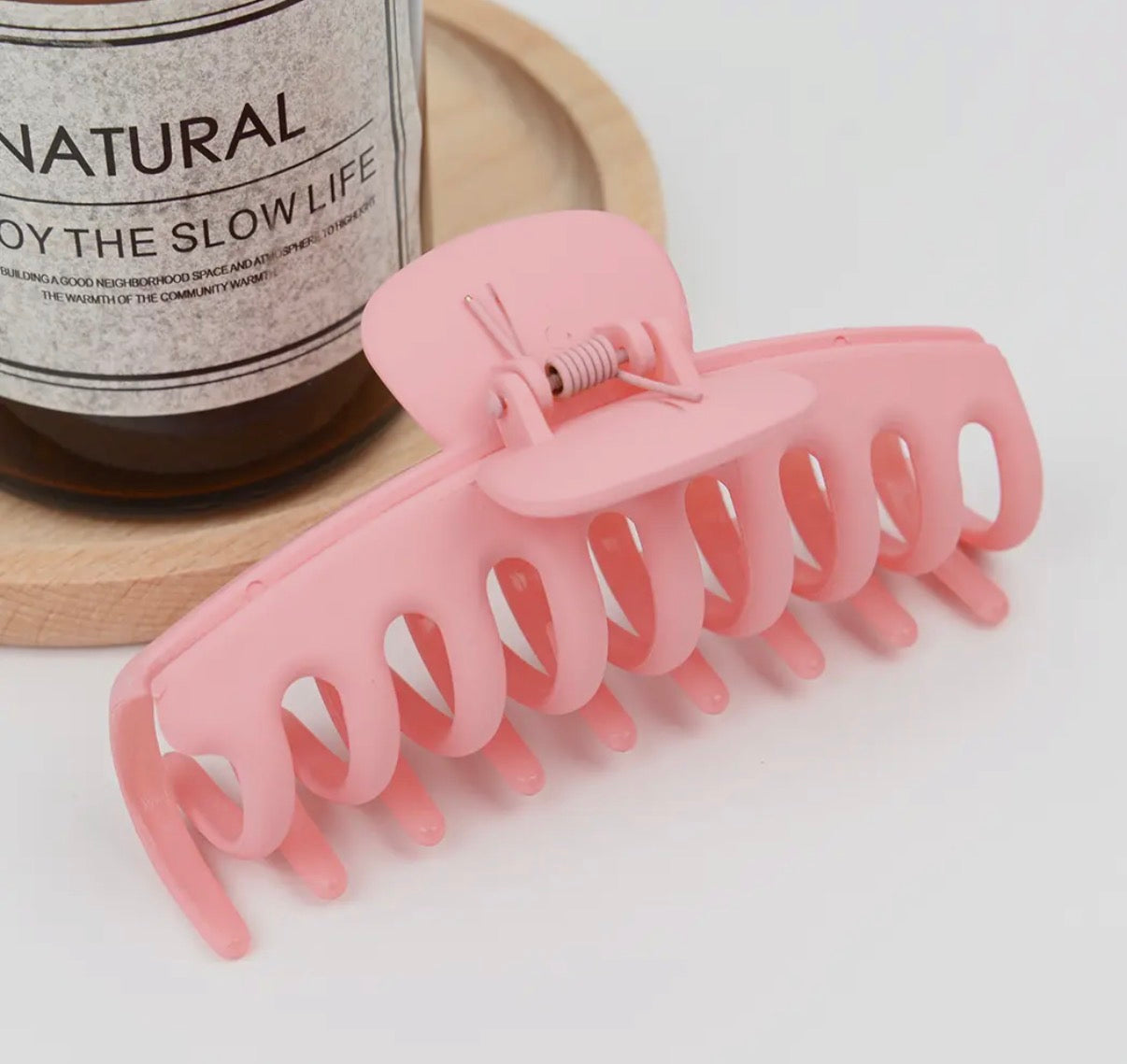 Large Matte Claw Clip