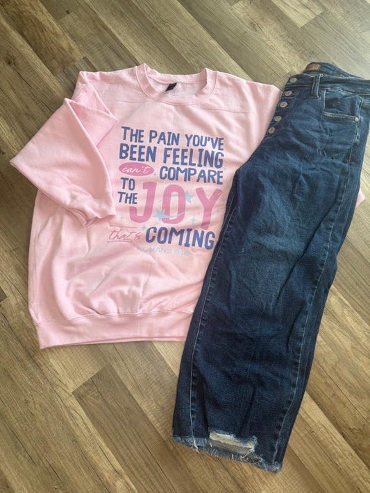 Romans 8:18 Sweatshirt