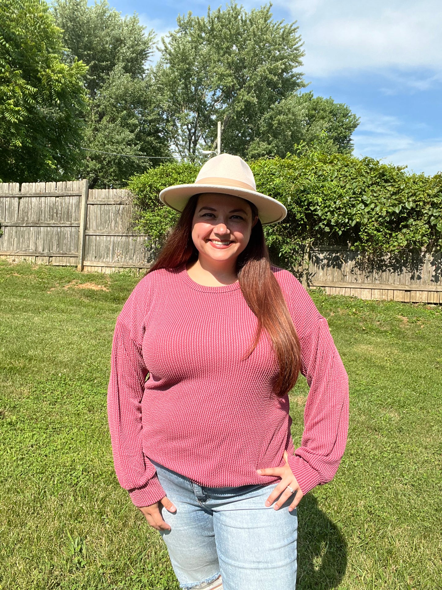 “Take Me to the Vineyard” Blouse