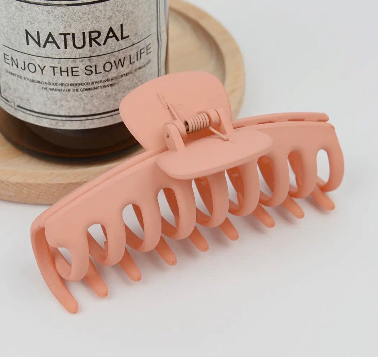 Large Matte Claw Clip