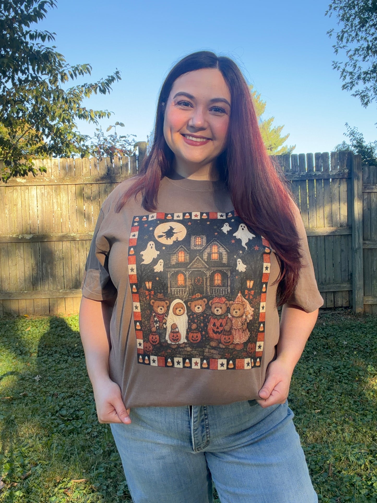 Vintage Halloween Bears Tee