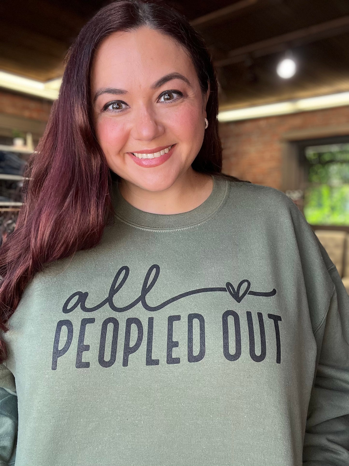 “All Peopled Out” Sweatshirt