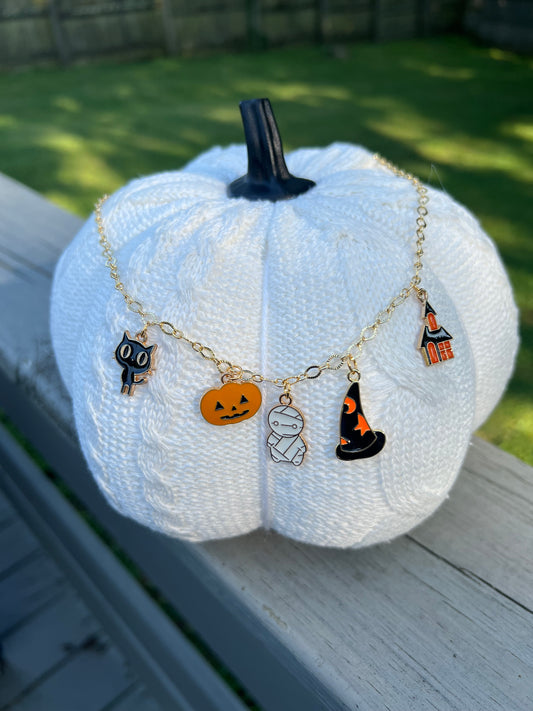 Halloween Charm Necklace