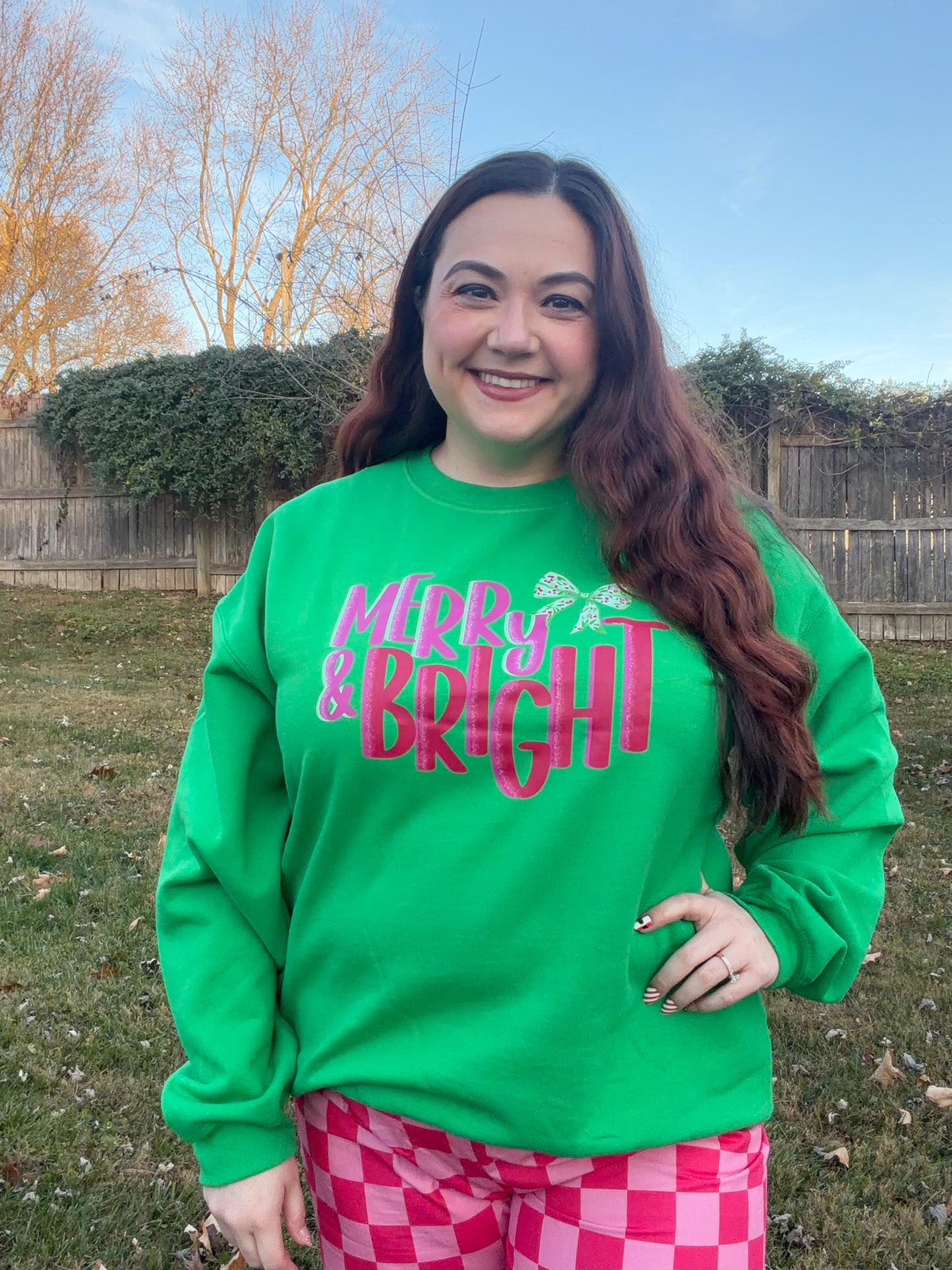 “Merry & Bright” Sweatshirt