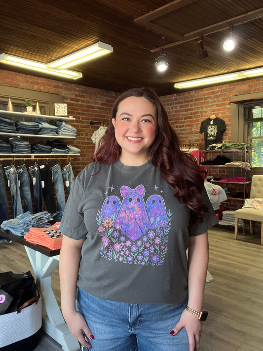 Iridescent Ghost Graphic Tee