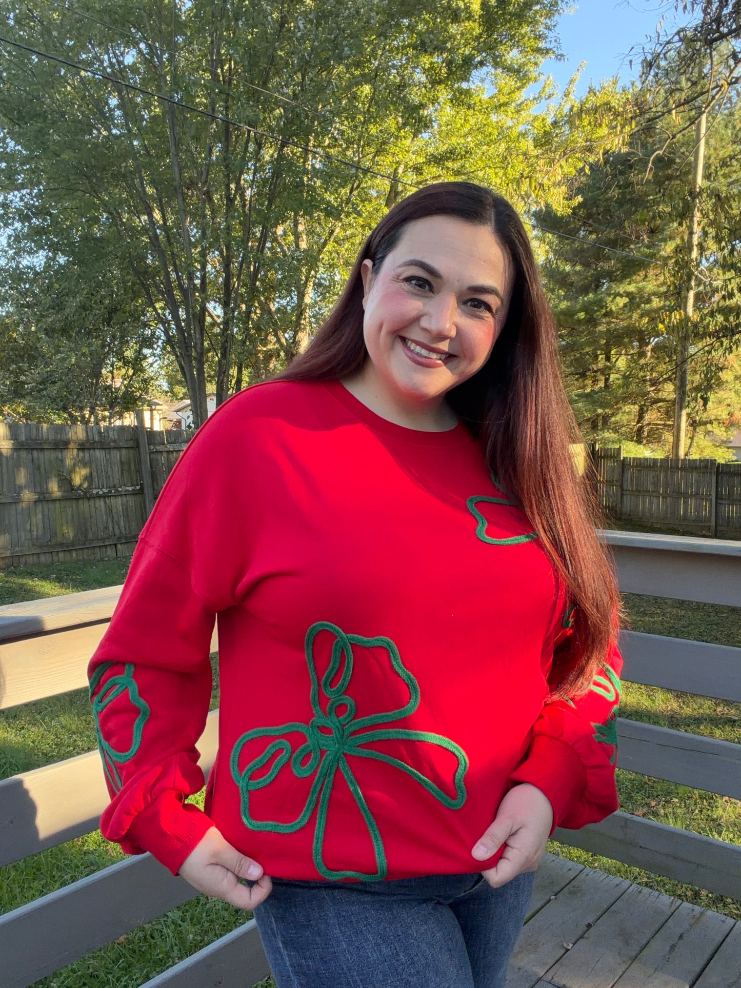 “Just a girl who loves Christmas” Sweatshirt