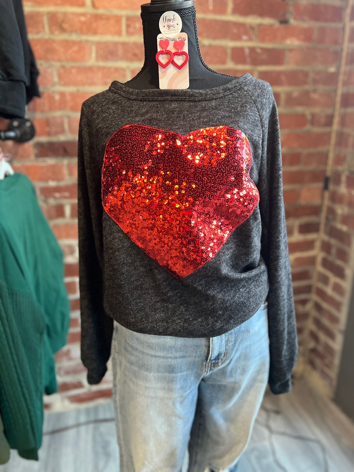 Sequin Heart