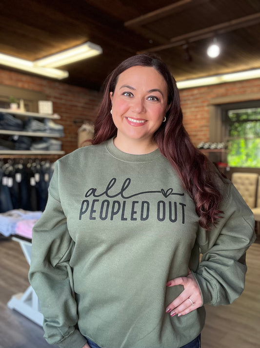 “All Peopled Out” Sweatshirt