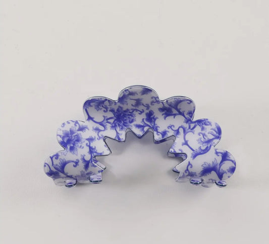 Blue Wave Claw Clip