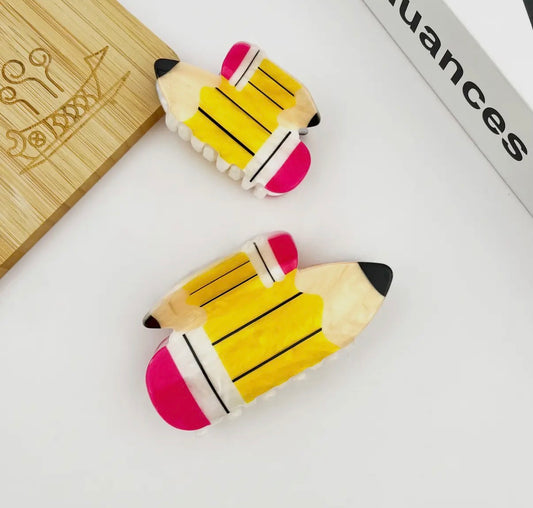 Pencil Claw Clips