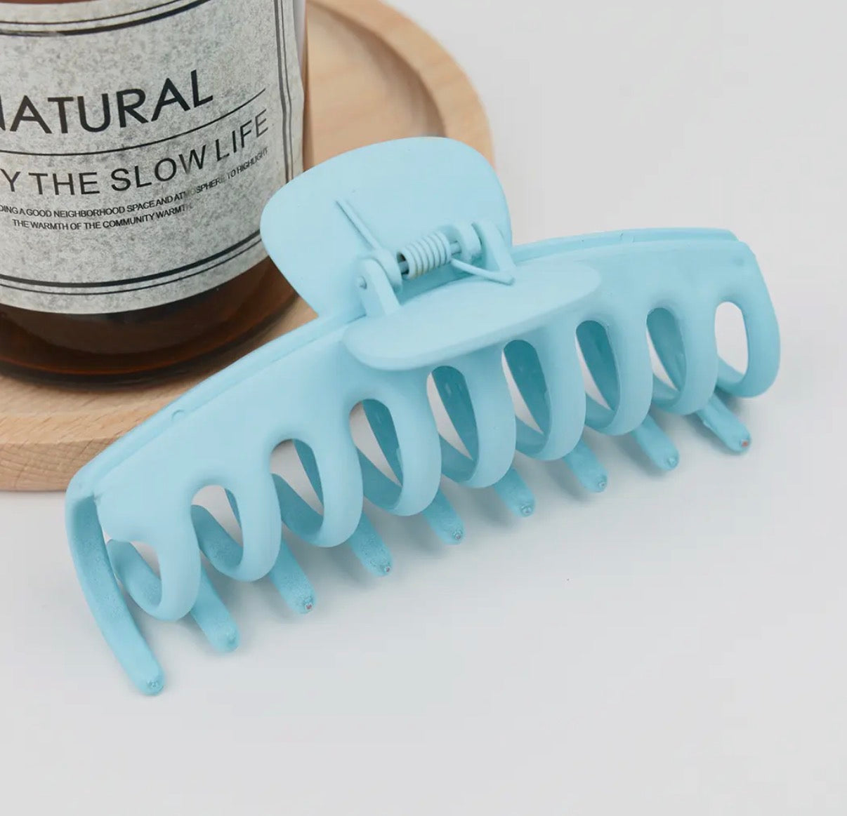 Large Matte Claw Clip