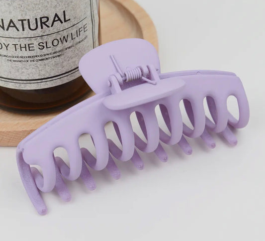 Large Matte Claw Clip