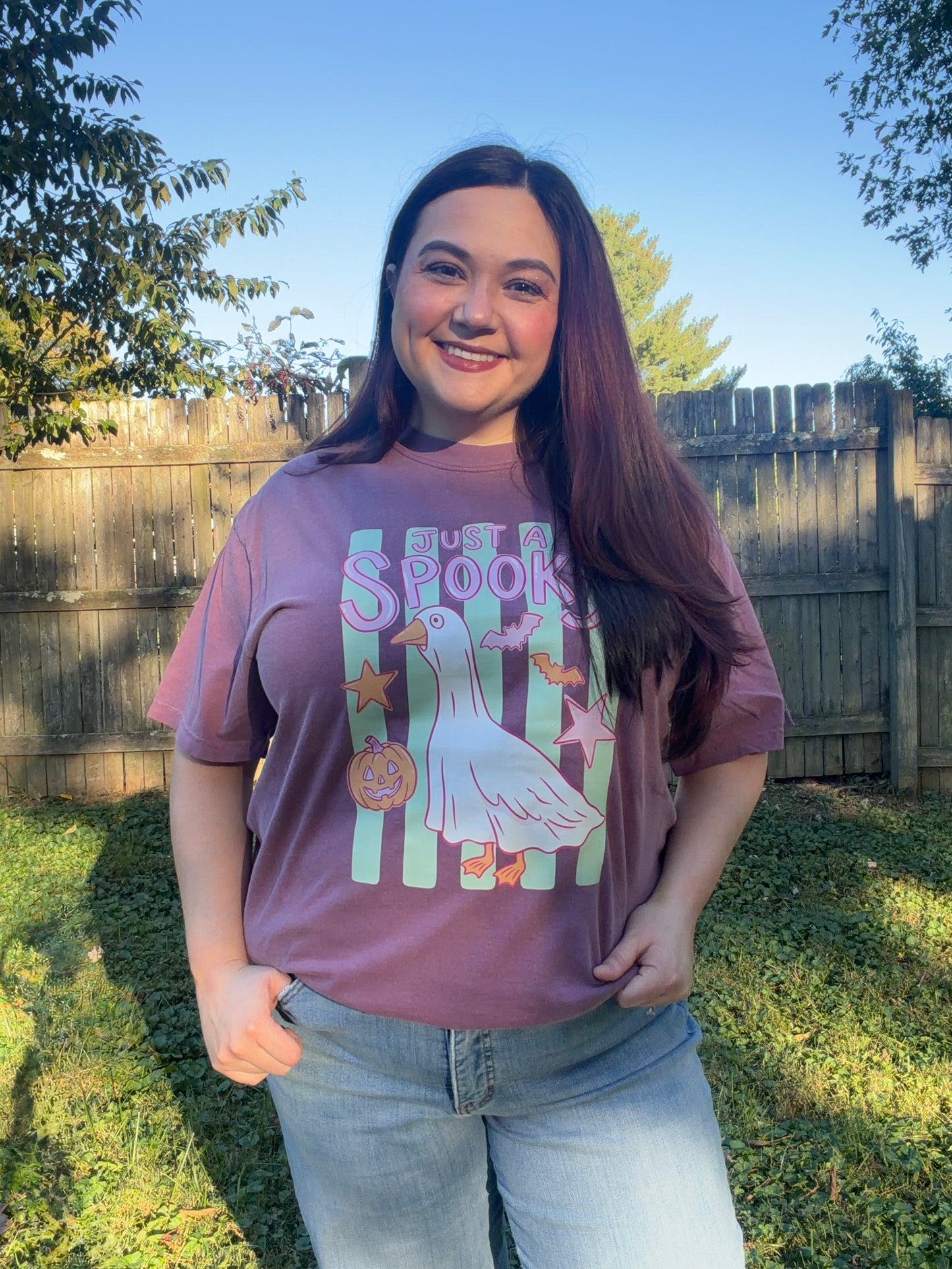 Just a Spooky Goose Tee