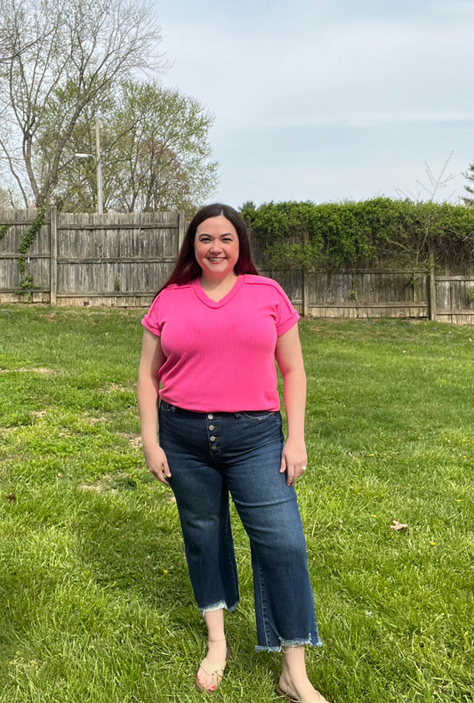 “Lucy” Judy Blue Cropped Jeans