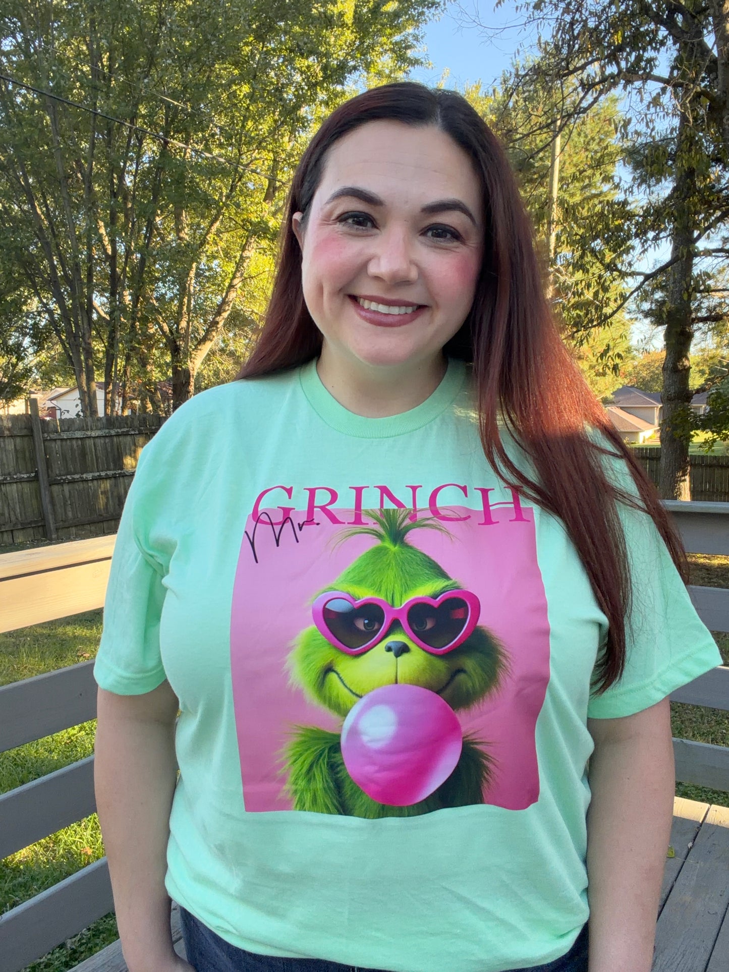 “Mr. Grinch” Bubblegum Pop Tee