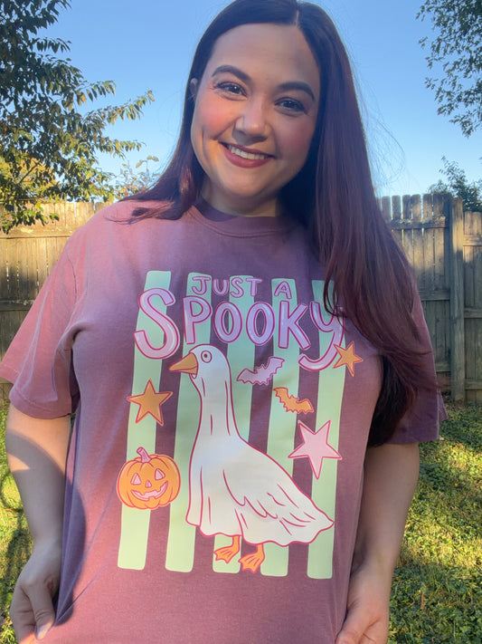 Just a Spooky Goose Tee
