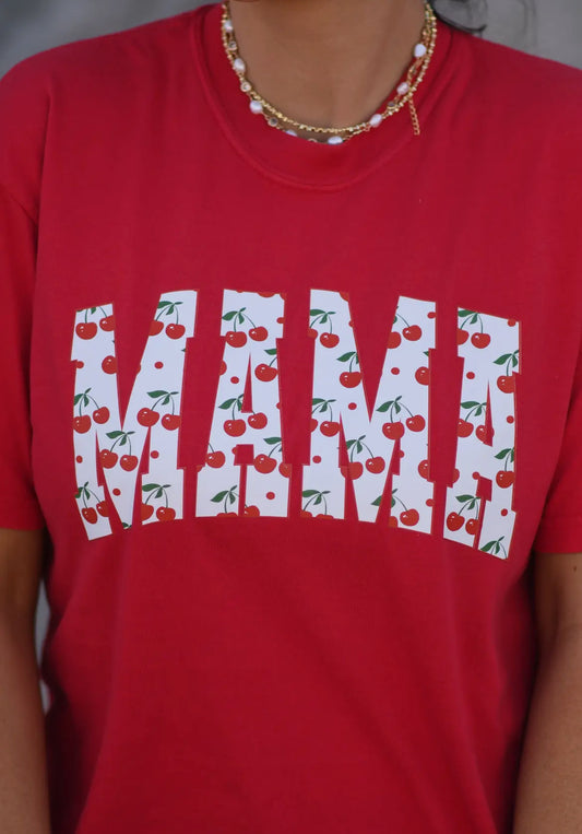 “Mama” Cherry Tee