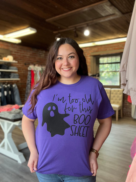 “Boo Sheet” Tee