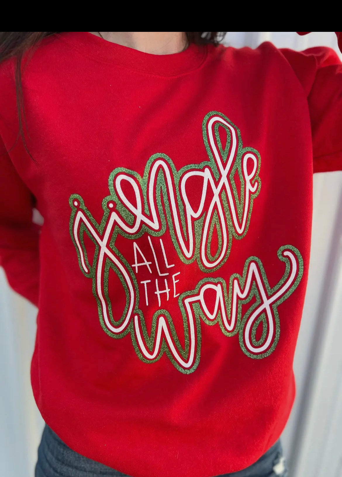 “Jingle All the Way” Gitter Sweatshirt