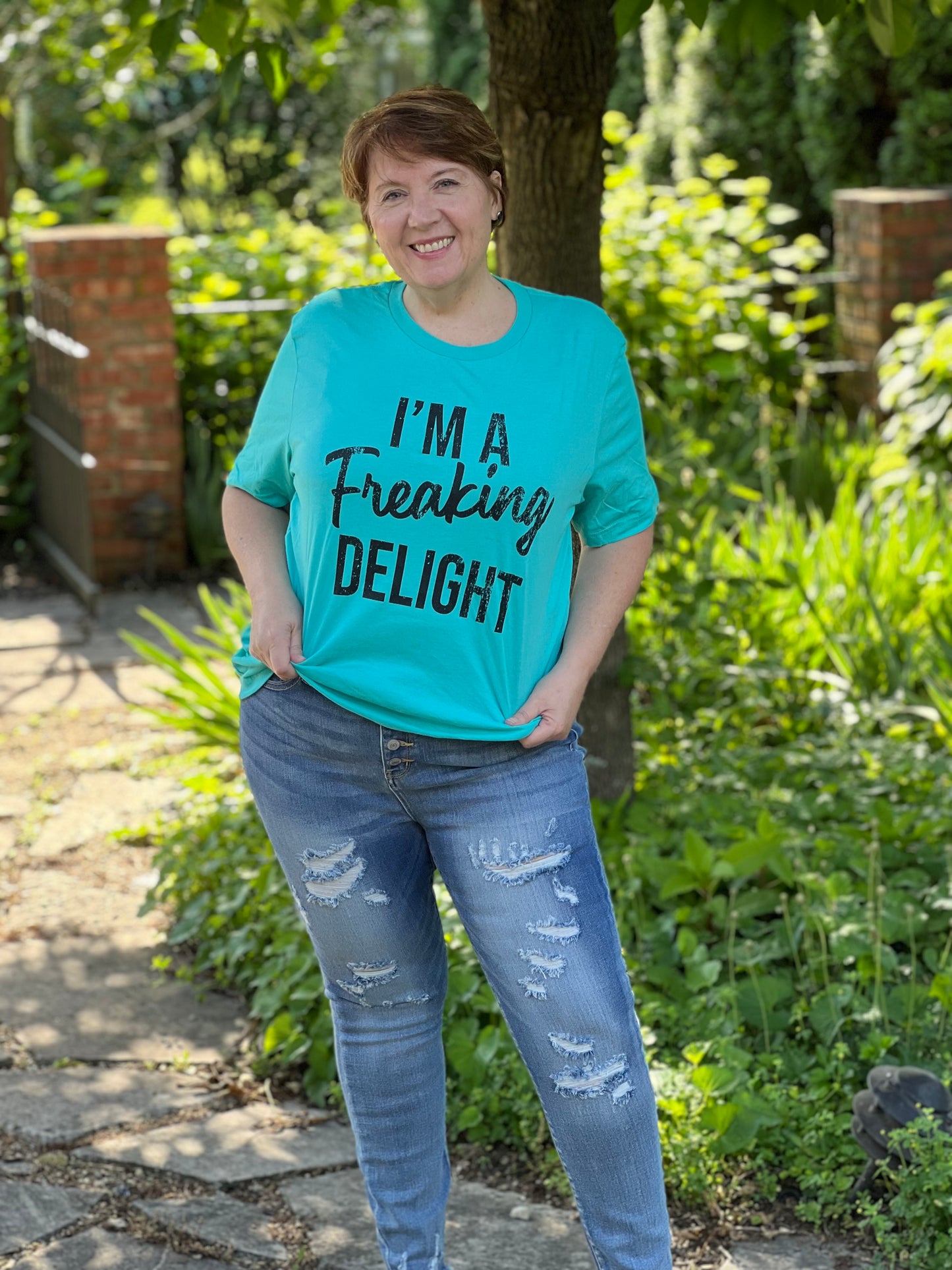 "I'm a Freaking Delight" Tees