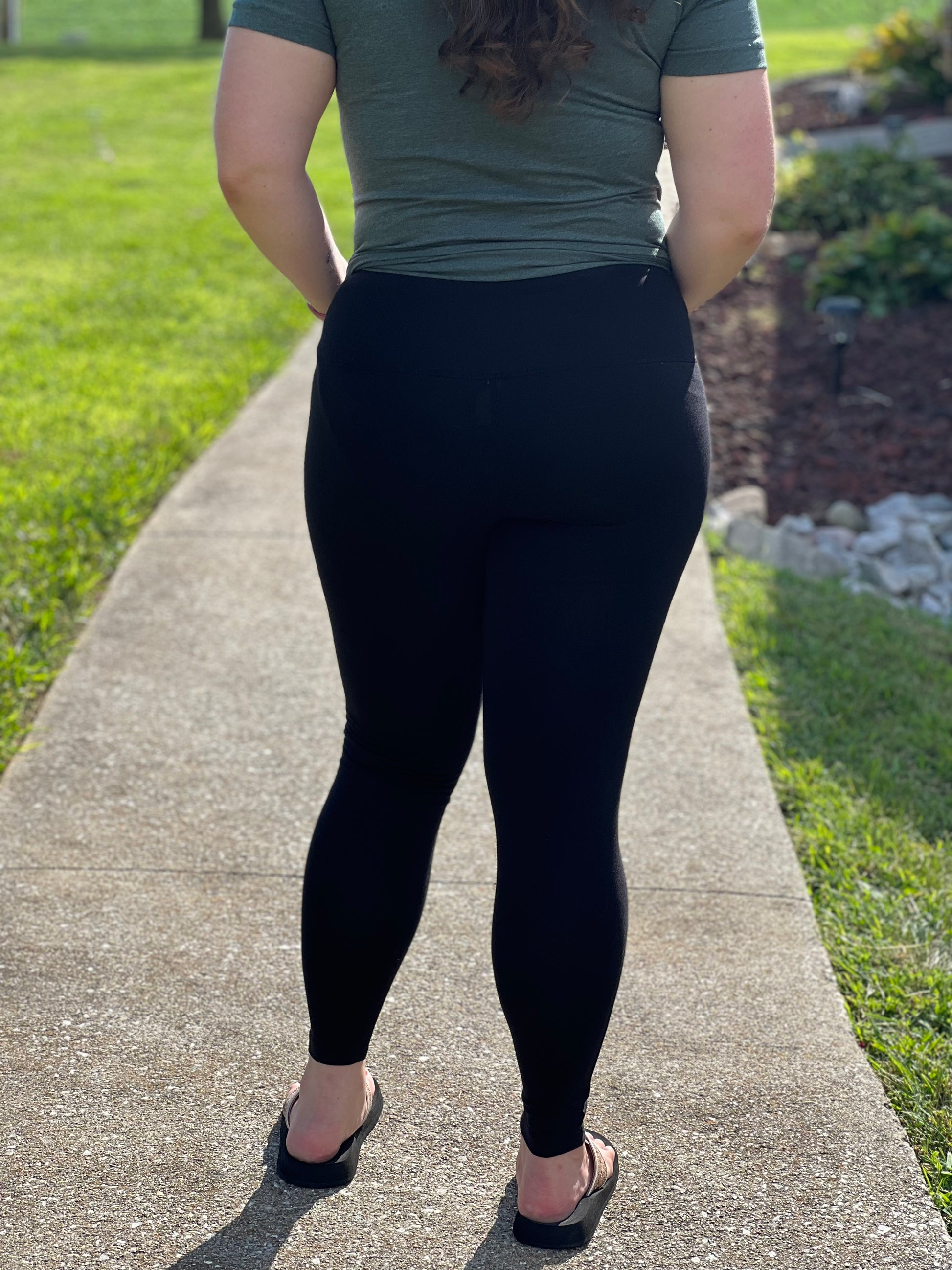 Tummy Control Shaping Leggings in Black – MariaAlexanderCo